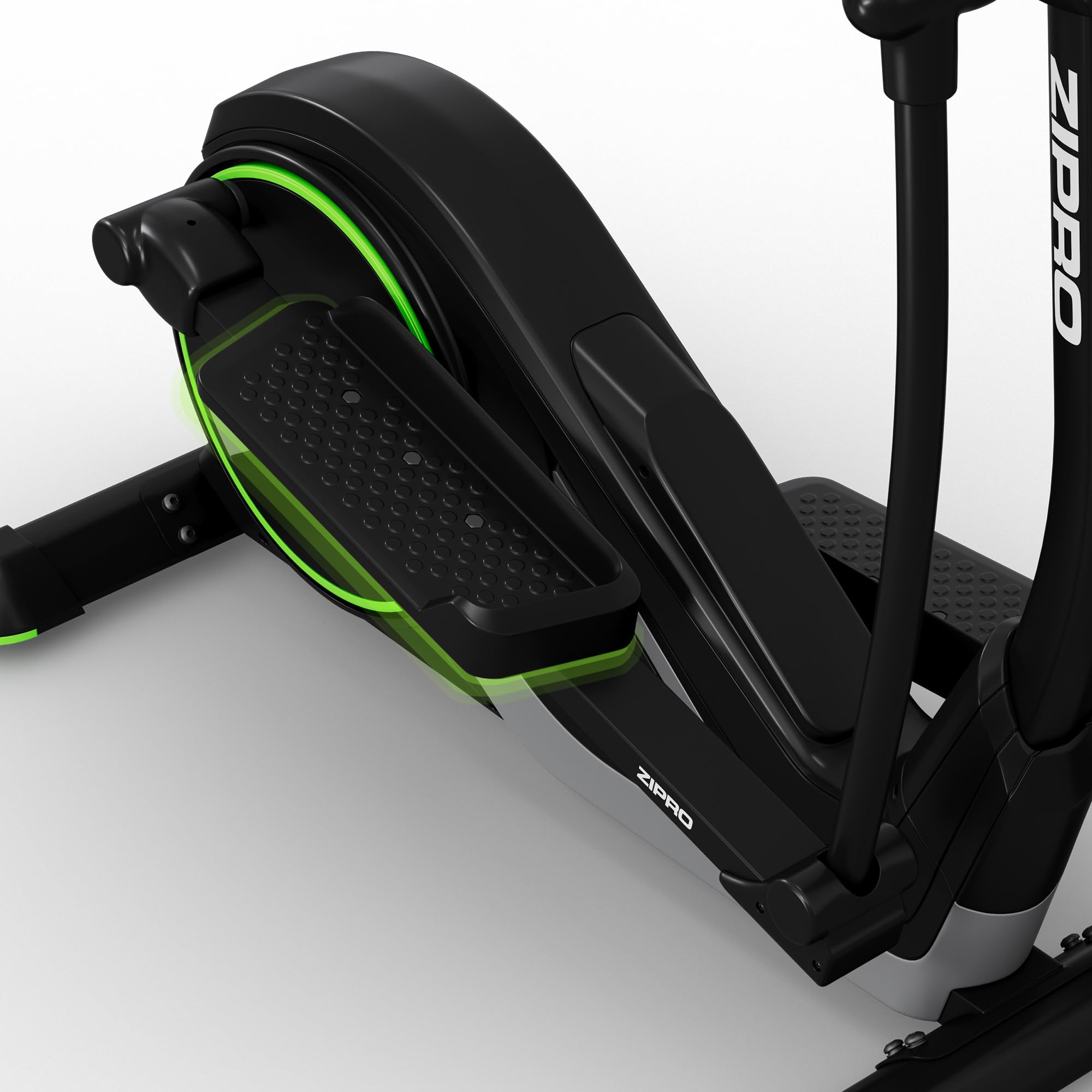 Zipro Orbitrek Wave, trenażer eliptyczny do 120 kg, orbitrek do domu, przyrząd treningowy cardio, maszyna do ćwiczeń, trenażer domowy, 32 poziomy oporu, Bluetooth, uchwyt na iPada