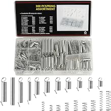 300pcs Stainless Steel Tension Spring Tension Spring Set