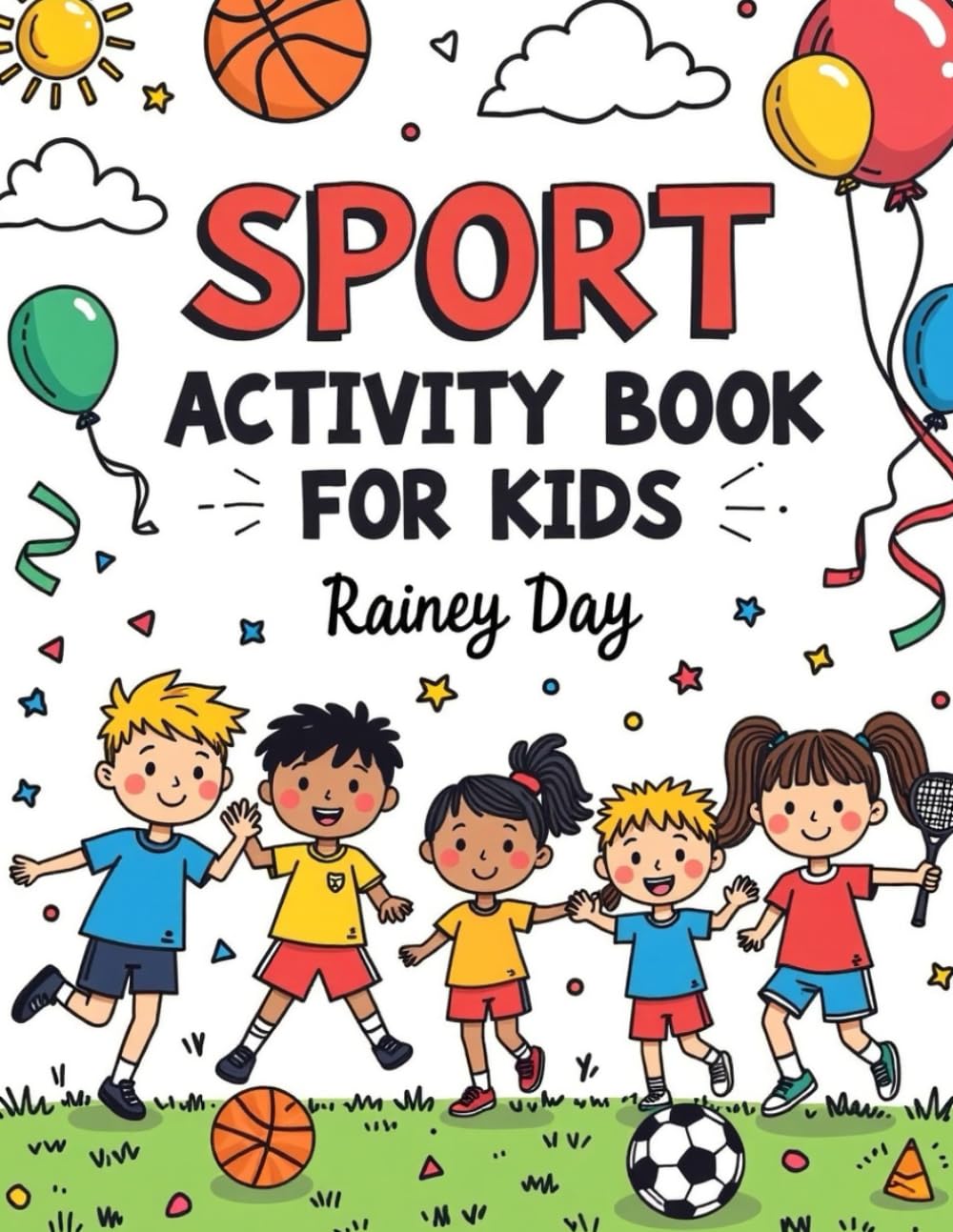 Sport Activity Book for Kids: A fun and educational playbook all about Sports
