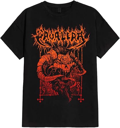Plastic Head Cavalera 1984 Black T-Shirt US, Alpha, X-Large, Regular, Regular, Black