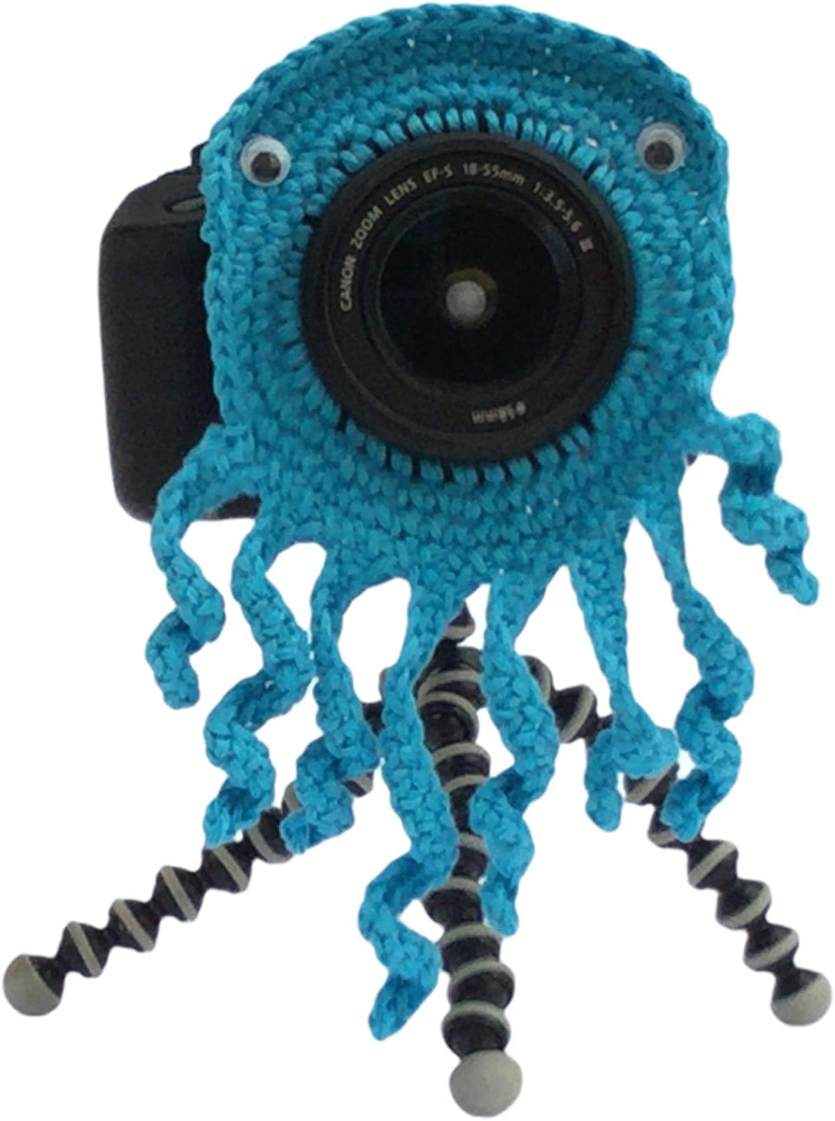 Handmade Octopus Camera Buddy, Octopus Shutter Hugger