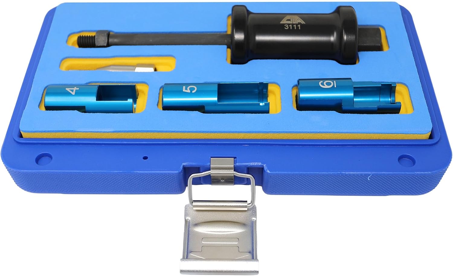 CTA Tools 3111 Fuel Injector Puller Tool Kit, Compatible with Ford EcoBoost Engines 1.0L 2.3L 3.5L 3.7L, Fits F-150, Transit, Ranger, Bronco, Focus, Fiesta, Edge