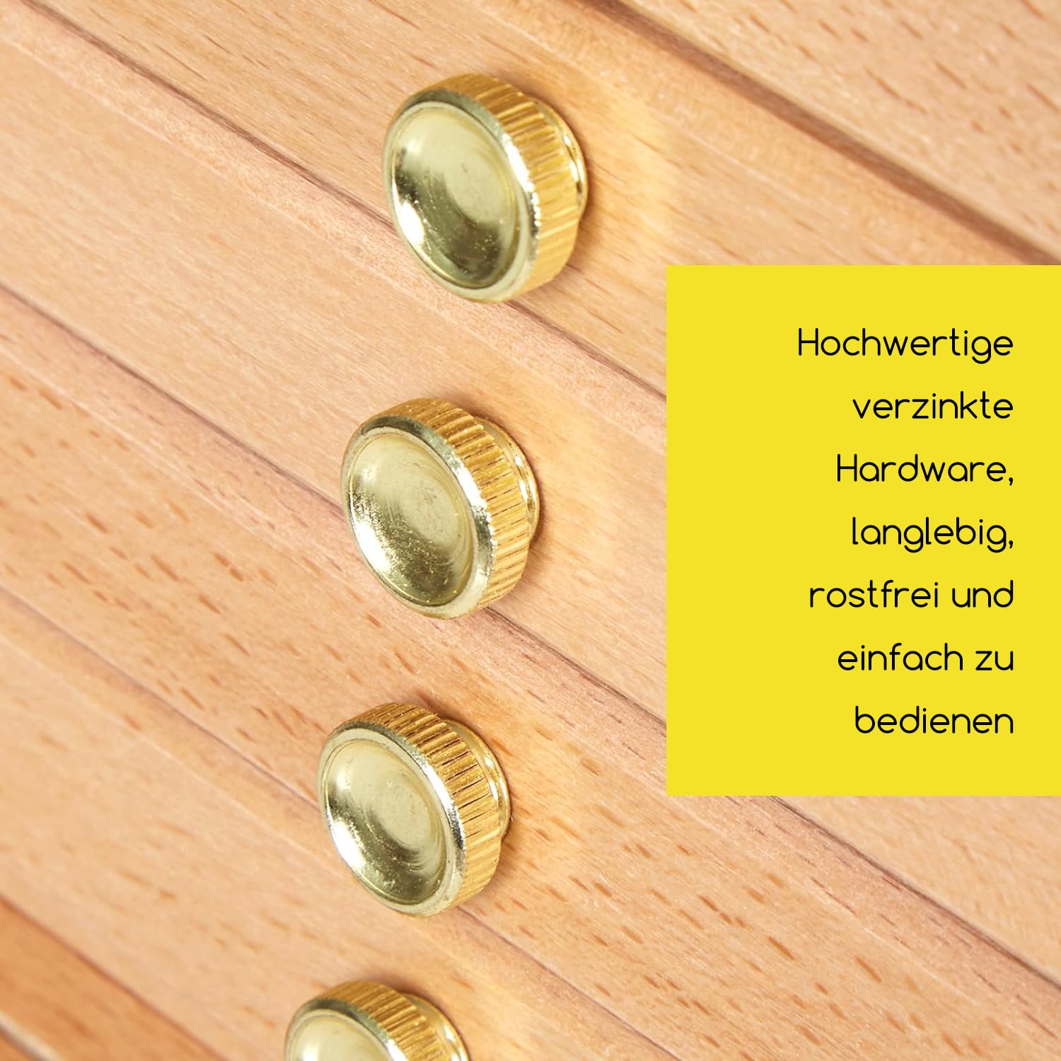 MEEDEN Aufbewahrungsbox für Künstler, 4 Schubladen, tragbar, Buchenholz, für Künstler und Pinsel, Aufbewahrungsbox mit Fächern und Schublade für Pastellstifte, Bleistifte, Stifte, Marker, Pinsel