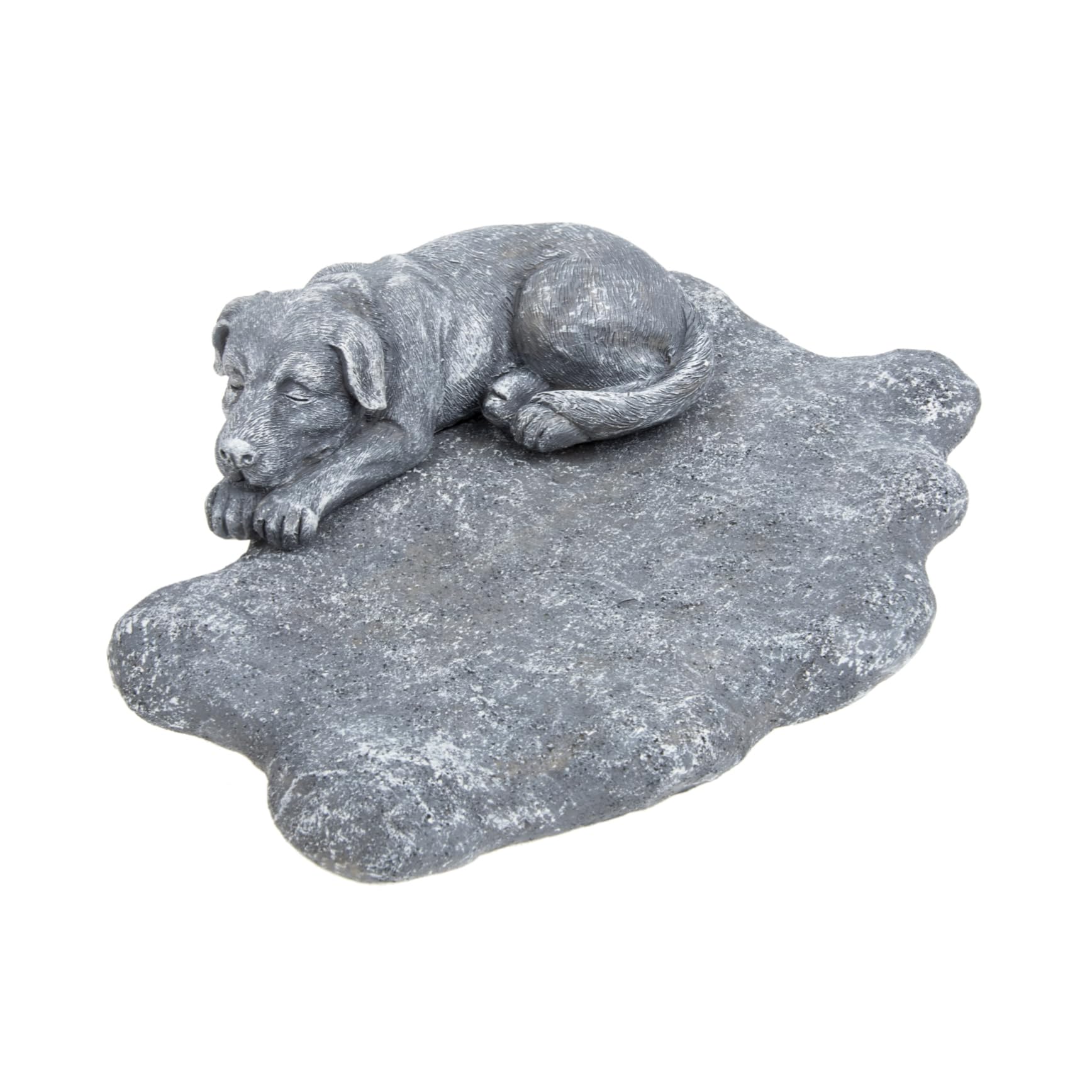 Statue décorative pour jardin et marqueur de tombe pour chien en extérieur