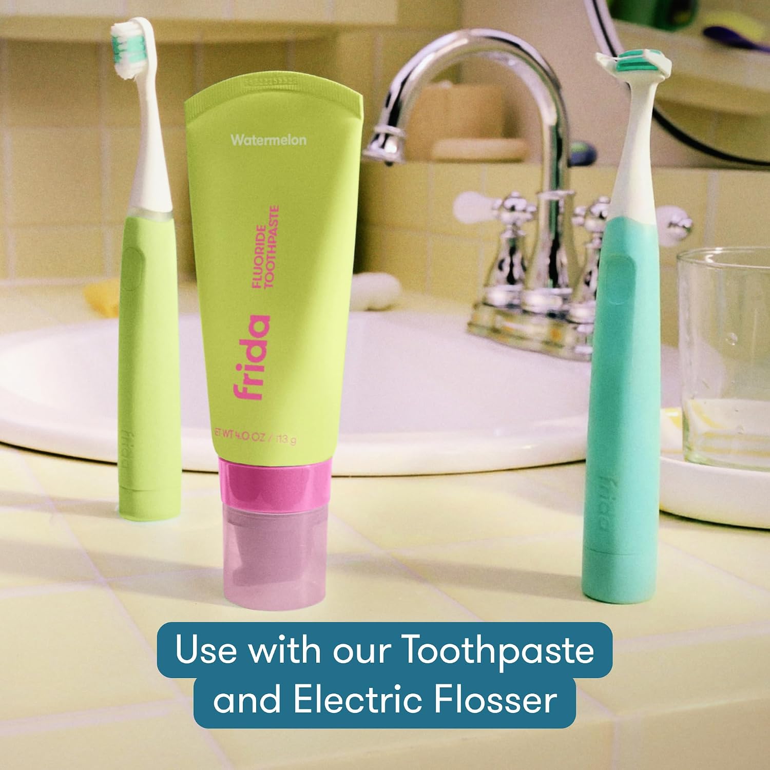 Frida for Kids Electric Toothbrush for Kids, Soft Bristles, 1 Ct