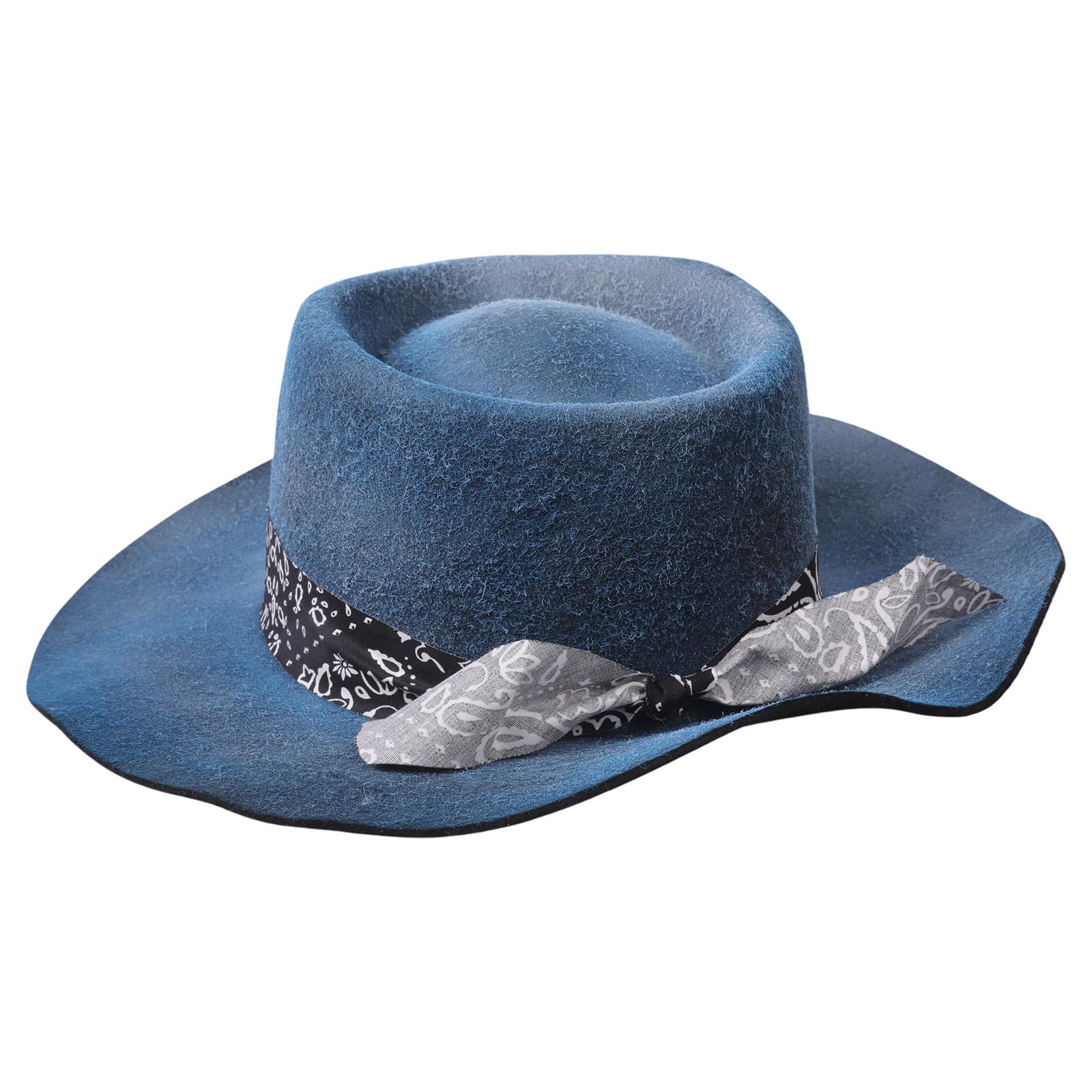 Homburg wełniany klasyczny kapelusz stylizacyjny prezenty dla chłopaka szerokie rondo unisex odzież na spotkania rekwizyty fotograficzne oddychające wygodne czapki