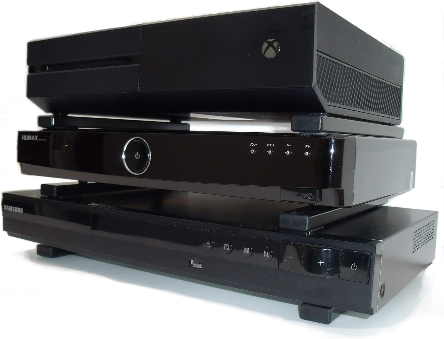 Audio Video Spacers For AV Amplifiers Set Top Box's, Games Consoles and DVRs. Provides Passive