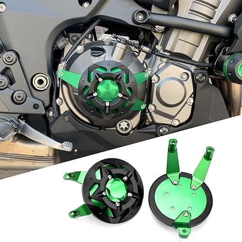 Vista 14 de Funda de protección para motor Cubierta protectora de estator cubierta deslizante Carenado Pad Protector Crash compatible con Kawasaki Z900; Z1000