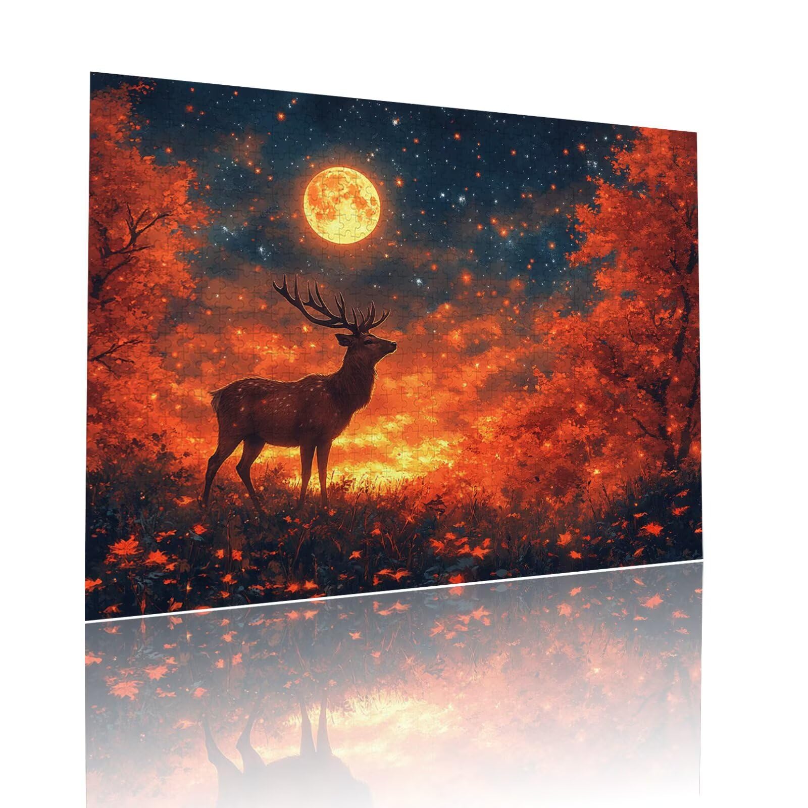 Puzzle Erwachsene 2000 Teile Mond REH Educa Jigsaw für Kinder ab 8 Jahren Mädchen Jungen, Erwachsene Impossible Klassische Puzzles Schwer, Anspruchsvoll Spielspaß, Als Familienspiel 70x99cm t-992