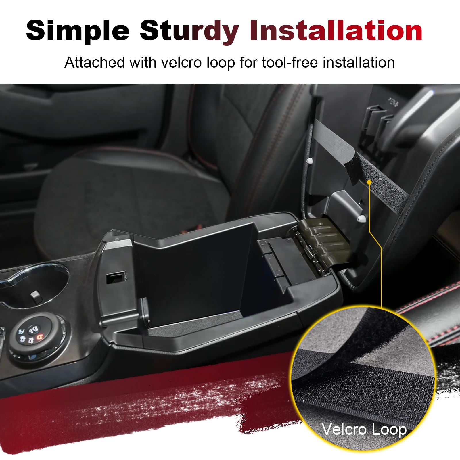 Car Center Console Cover For Ford Explorer 2011-2019, Pu Leather Covers - View #11