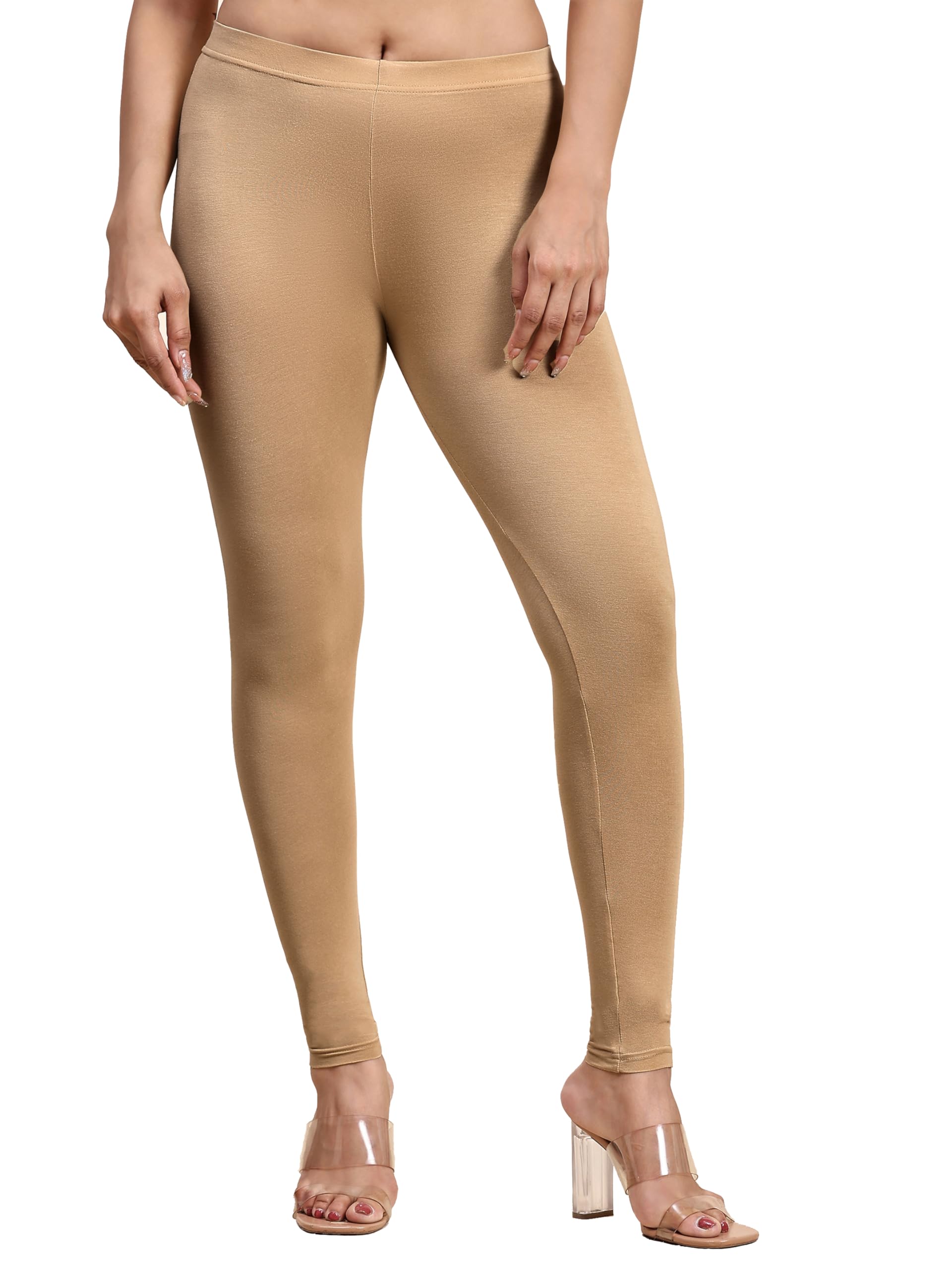 outflits Ultra Soft Cotton Ankle Length Leggings for Womens-picture-32