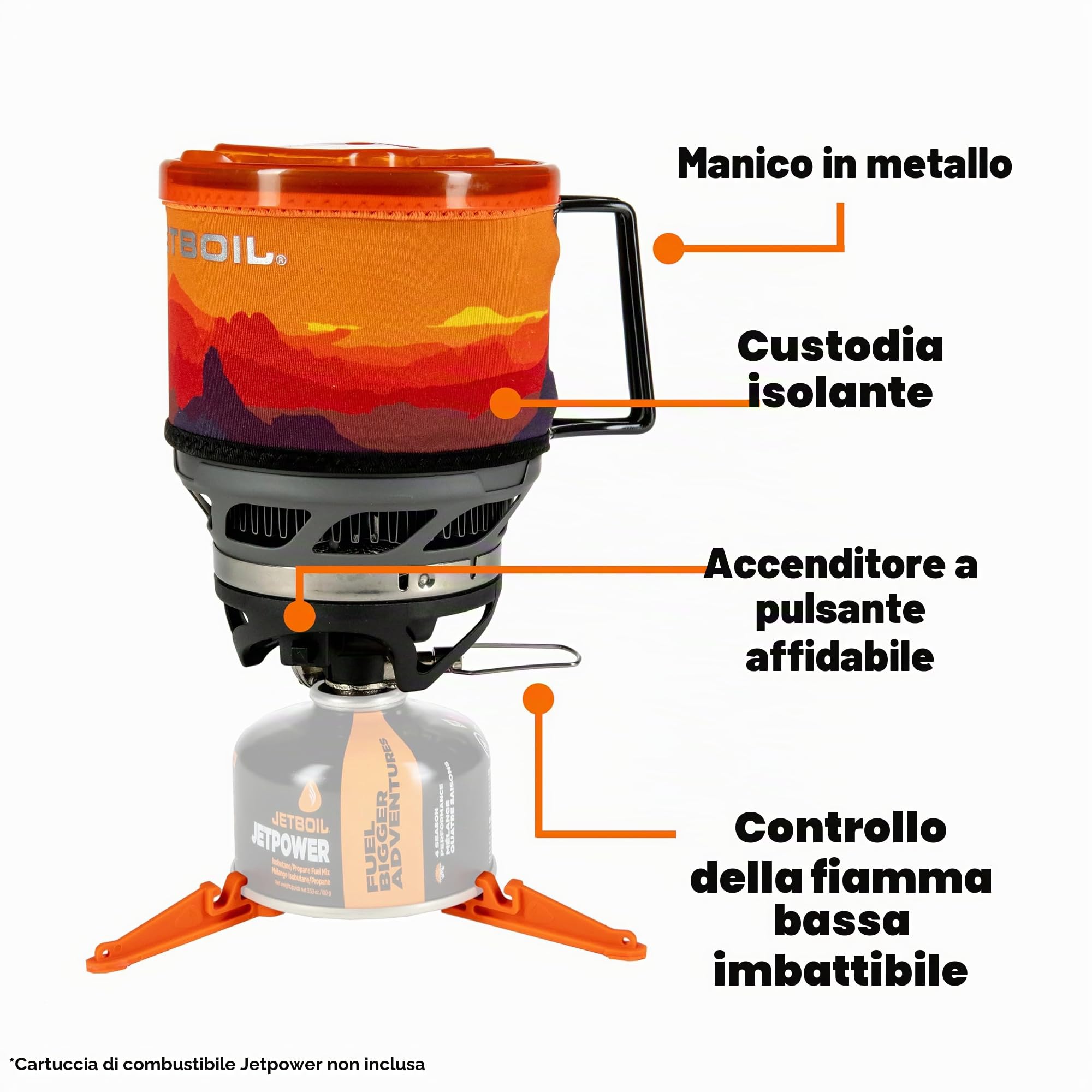 JETBOIL Fornello da Campeggio MINIMO
