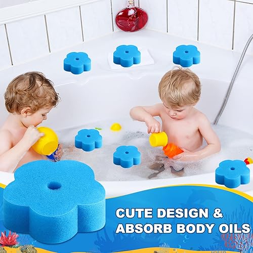 Miniatura 5 de Patelai 40 esponjas de limpieza para bañera de hidromasaje, esponja absorbente de aceite, esponja de limpieza para spa, bañera y piscina para