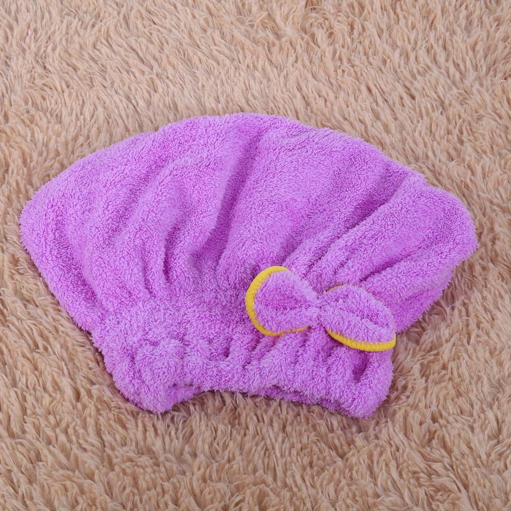 Microfiber Hair Towel Wrap for Women Magic Instant Dry Hair Towel - Image 4