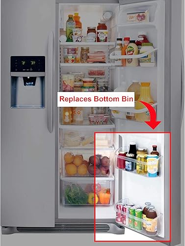 Miniatura 2 de OCTOPUS 240323002 - Cubo de estante para puerta de refrigerador, color blanco, sustituye a PS429725 AP2115742 240323005, 240323006, 240323009,