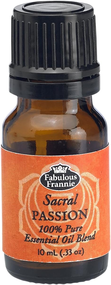 Fabulous Frannie Chakra Complete Set of 7 Pure Essential Oil Blends Grounded, Passion, Powerful, Compassion, Communicate, Intuition and Enlighten .33oz