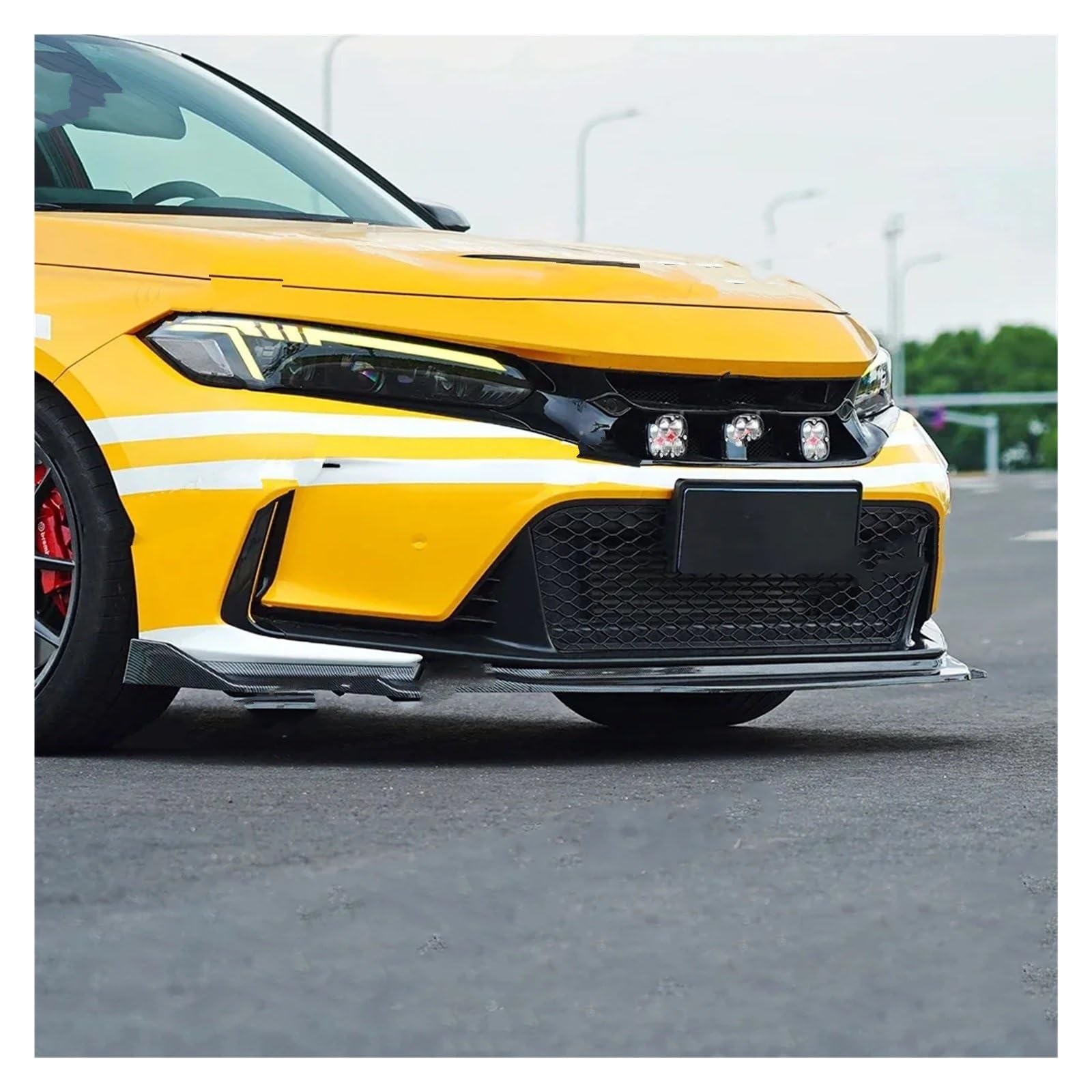 przedniego zderzaka Do Civic Type R Fl5 2022+