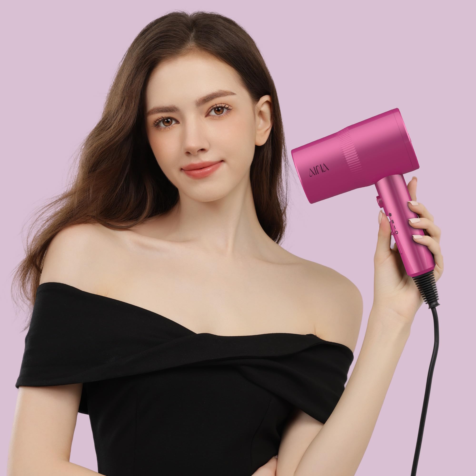 Amazon | AINA ヘアードライヤー（ディフューザー付）女性用｜先進の