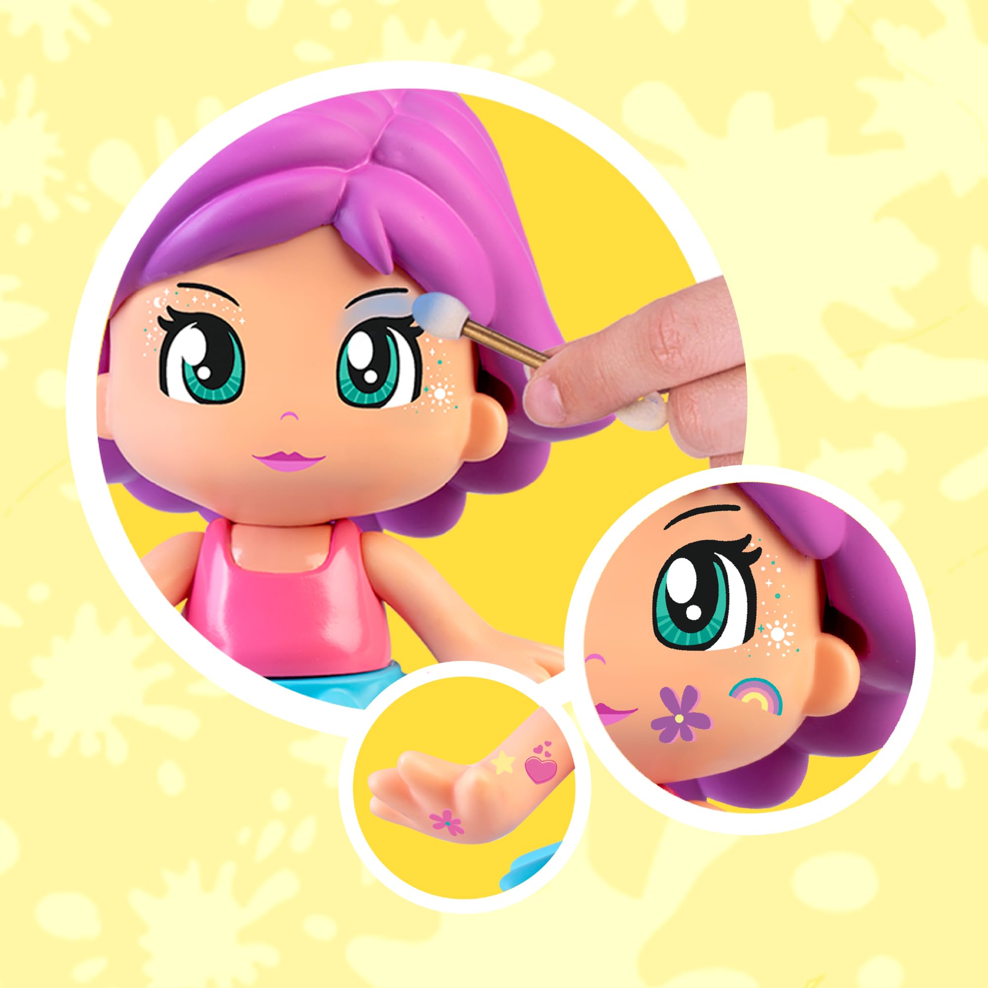 Pinypon Capelli Viola: Bambola Con Capelli Lunghi Da Pettinare, Poltrona E Accessori, Per Bambini 4+ Anni, Famosa