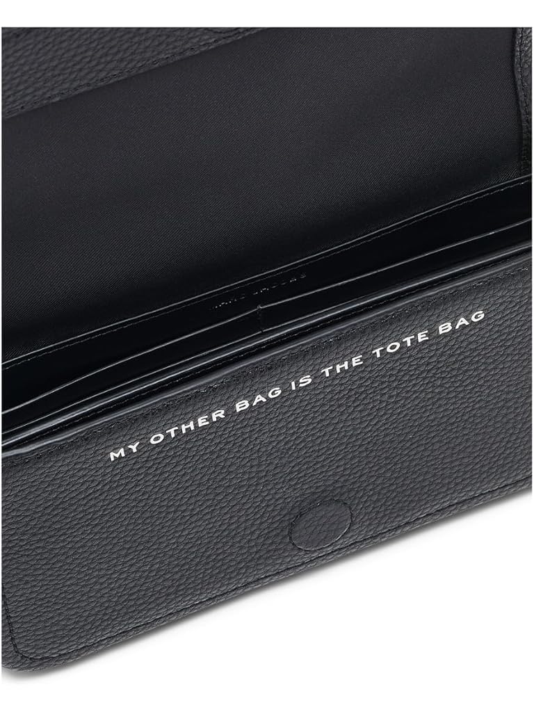 Black Marc Jacobs The Trompe L'oeil Charm Leather Mini Bag