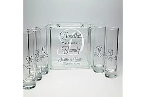 Personalized Blended Family Sand Ceremony Set - Printed w INK, Create Unity...