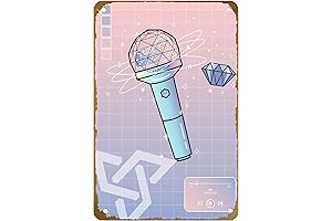 Caratbong Light Stick Seventeen K-pop Fanlight Music Poster