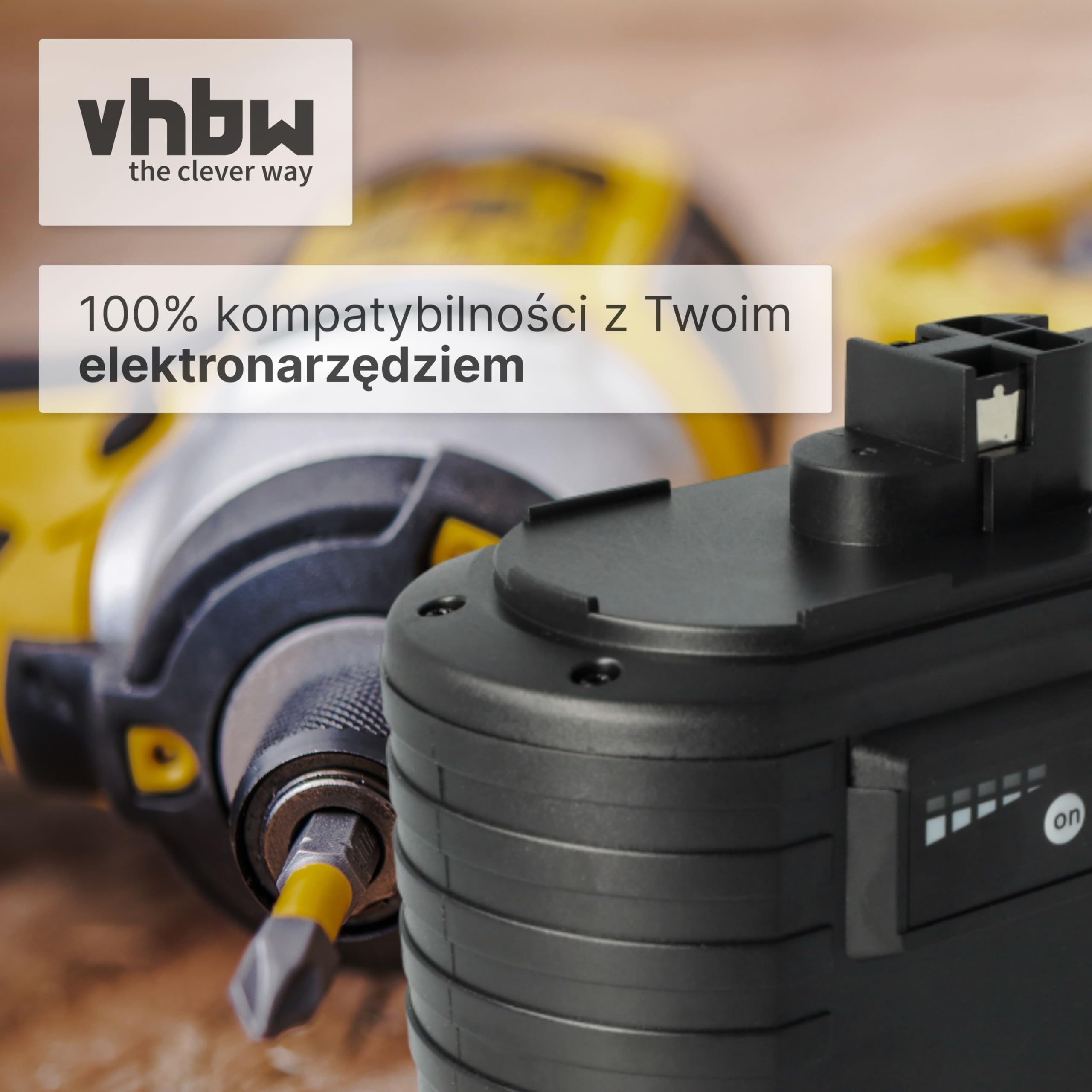 vhbw Akumulator pasujący do Würth ABH 20, ABH 20-SLE elektronarzędzi (2500 mAh, NiMH, 24 V)
