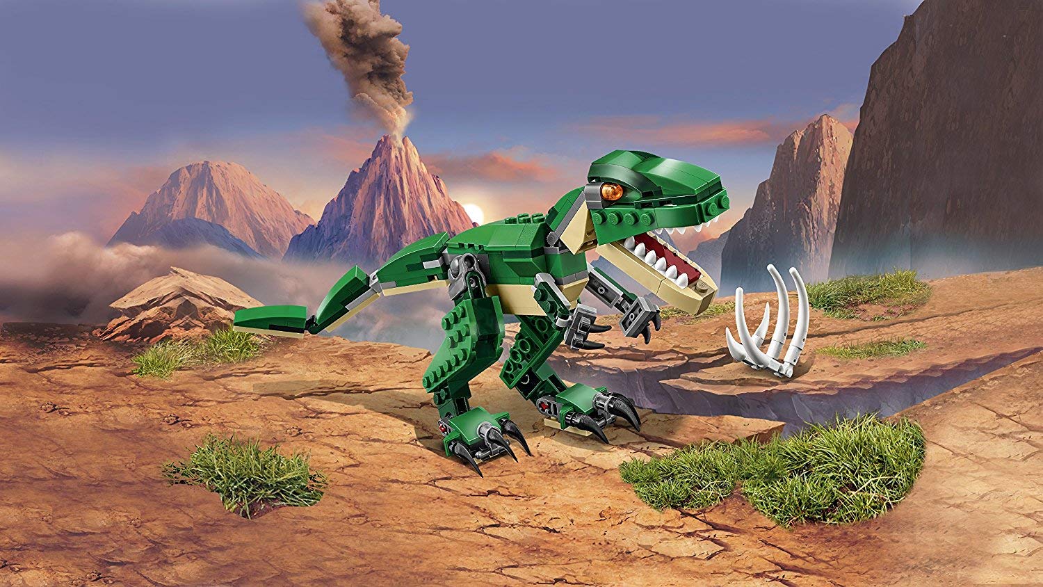 Lego Creator 3 in 1 – Il dinosauro Féroce 31058 – 174 pezzi