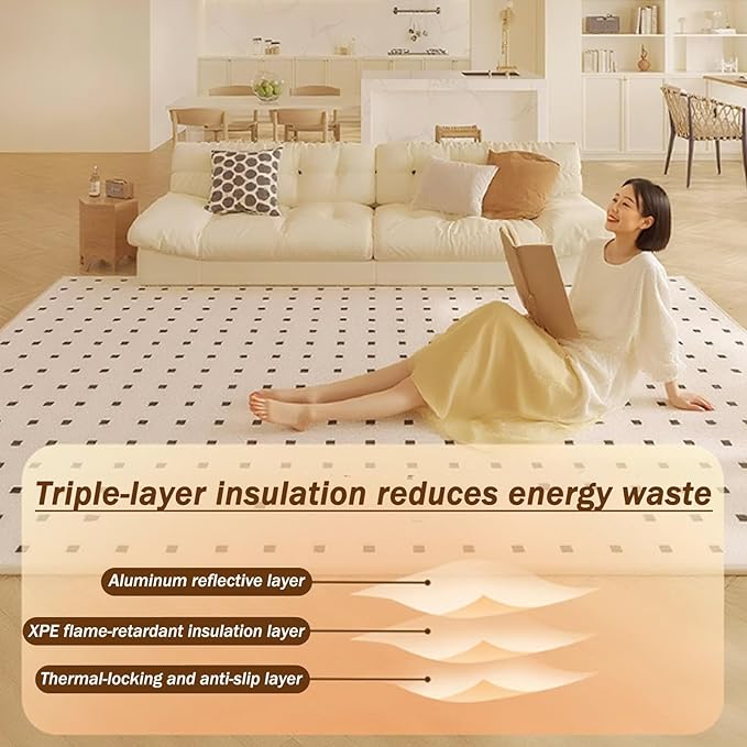 Calefactor Eléctrico de Panel con Control de Temperatura y Temporizador miniatura 5