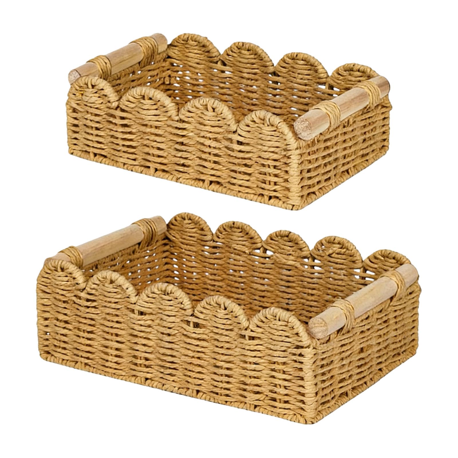 Stylish Handwoven Storage Bin Ideal for Organizing Household Items and Decoration Bathroom Storage Planner