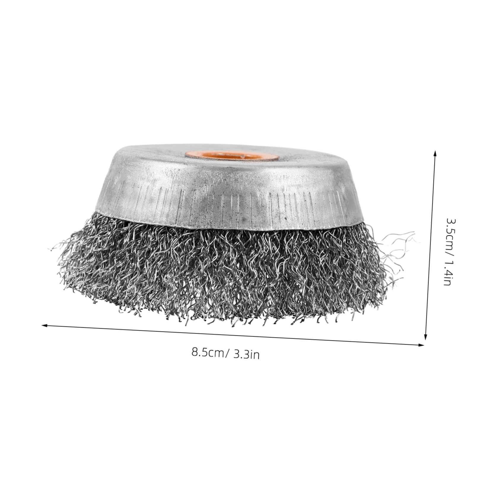 OSALADI Stainless Wire Brush Wheel Wire Brush for Drill Attachment for Cleaning