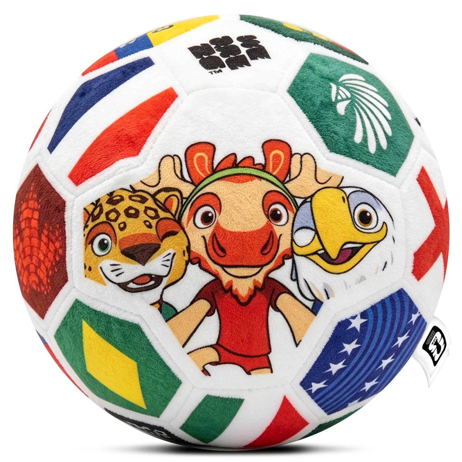 Amazon.co.jp: MESUCA FIFA 2026 サッカーボール ぬいぐるみ 子供用