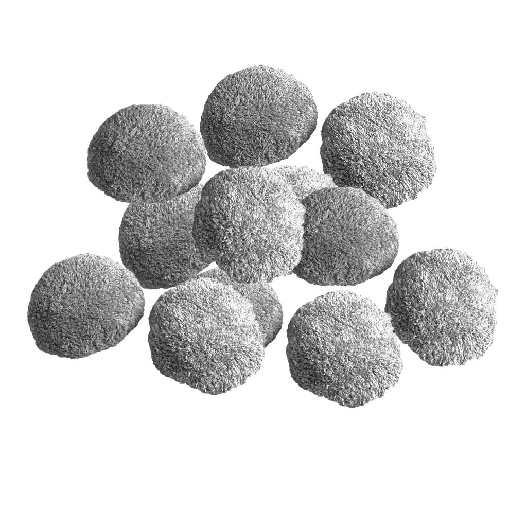 Sharplace Kit de 12 Chiffons en Microfibre Robots Nettoyeur de Vitres Accessoire de Fenêtre