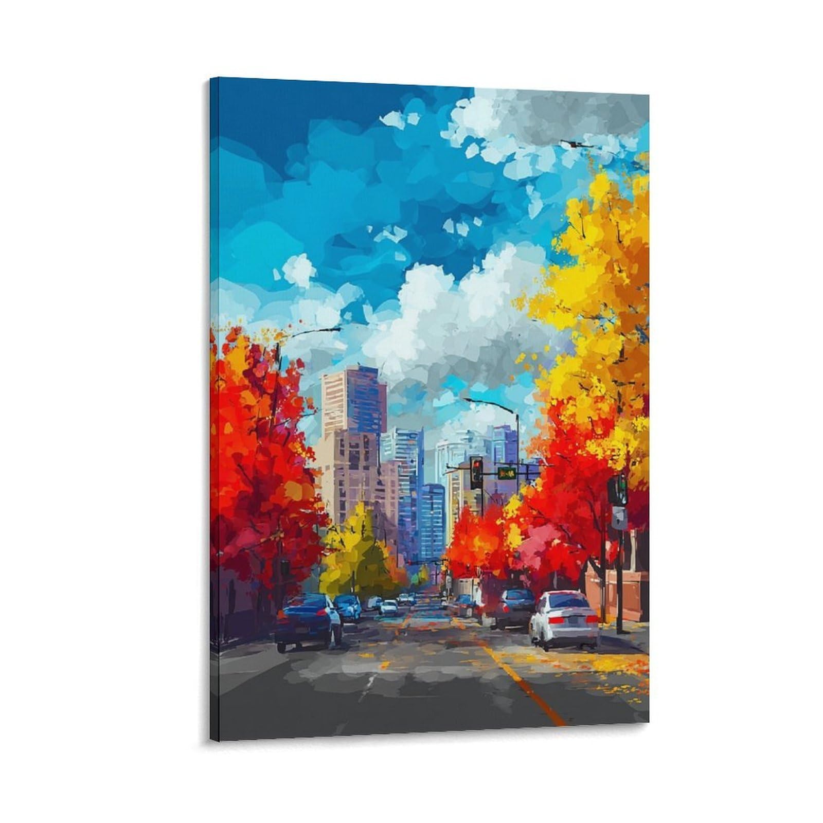 ZBBGGOZ Denver Posters 08x12inch(20x30cm) Canvas Wall Posters And Art Picture Print Modern Family Bedroom Decor