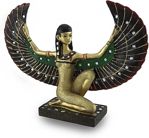 Things2Die4 Diosa egipcia alada Isis Estatua Deidad Mitología