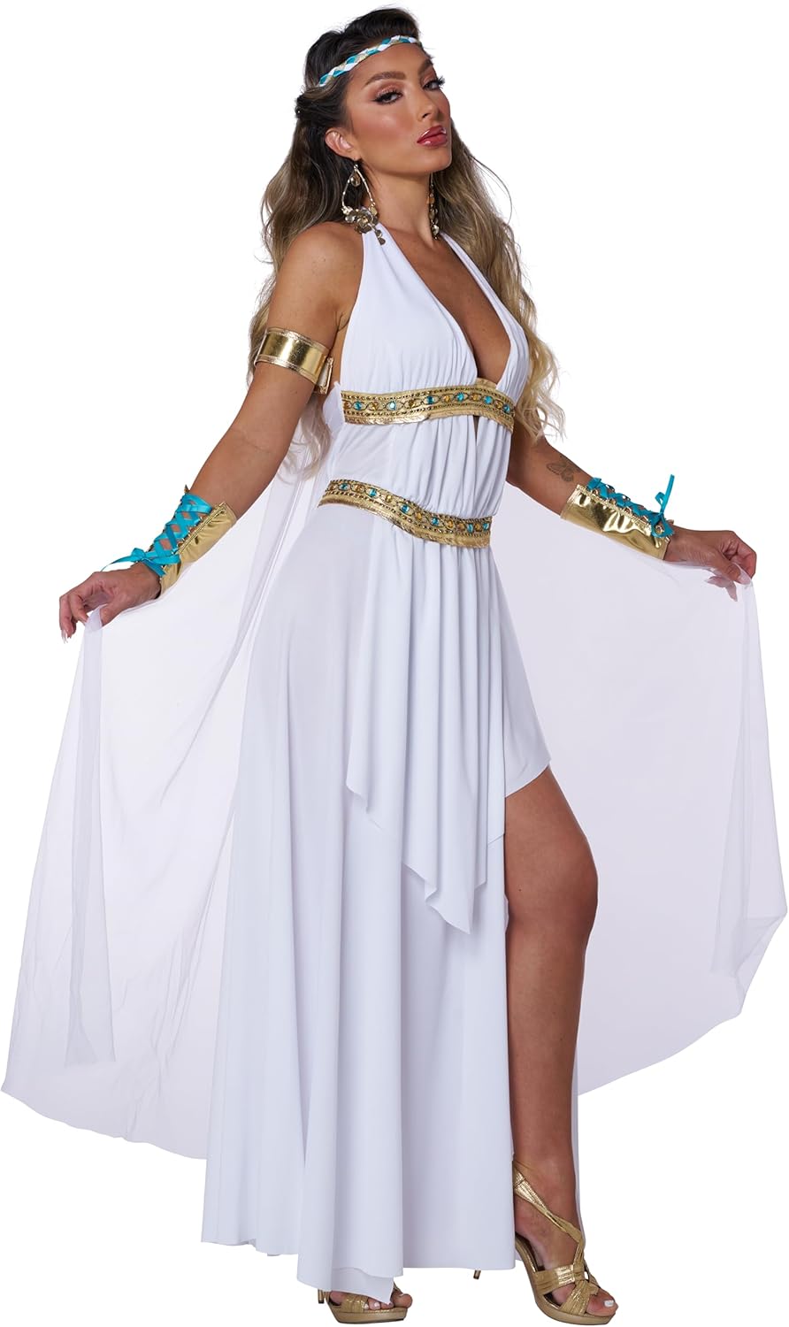 California Costumes Women's Glorious Goddess Sexy Long Gown Costume - Image 4