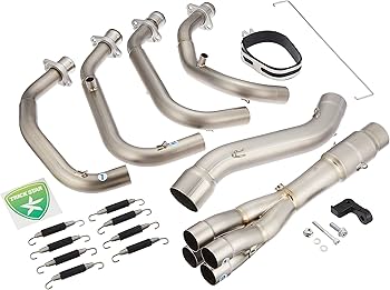 Amazon.co.jp: TRICK STAR ZX-25R IKAZUCHI Full Exhaust, Stainless