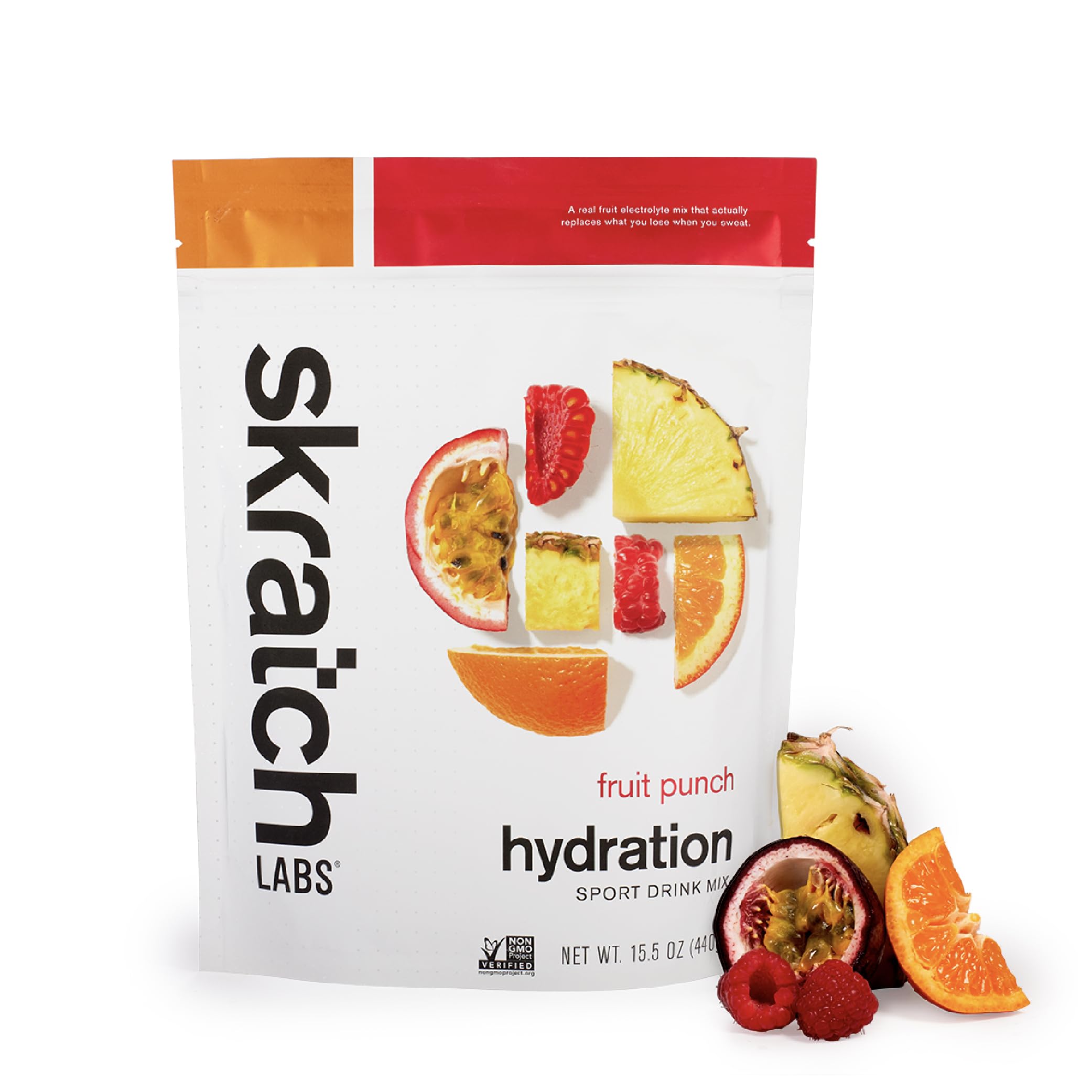 Skratch LabsSport Hydration Mix Bags - 20 Servings - Fruit Punch