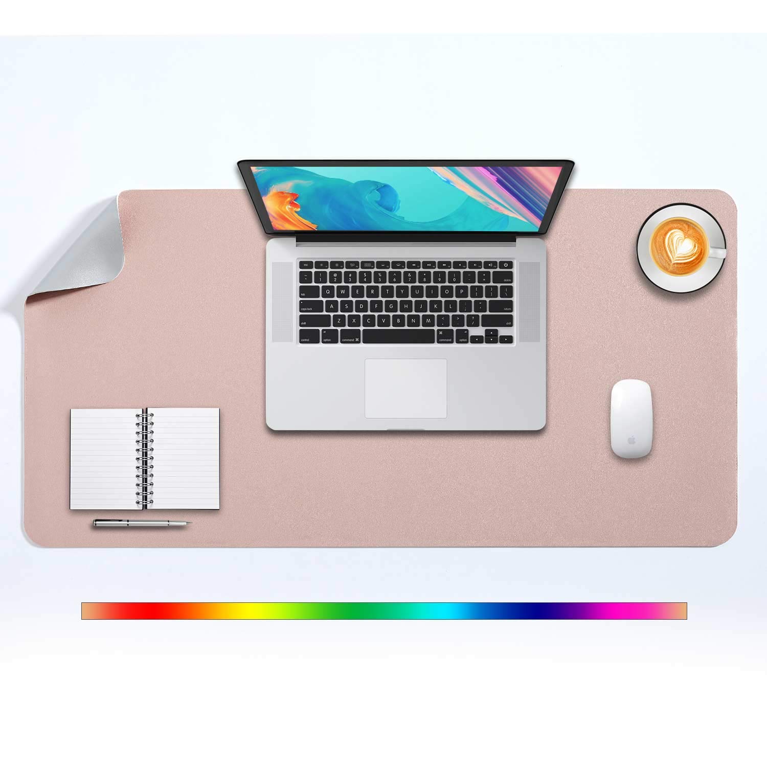 Mouse Pad 80 x 40 cm, Large Mousepad, Desk Pad | DOBAOJIA XXL Writing Mat, Desk Mat, Office Mat, Double-Sided Use PU Leather Waterproof