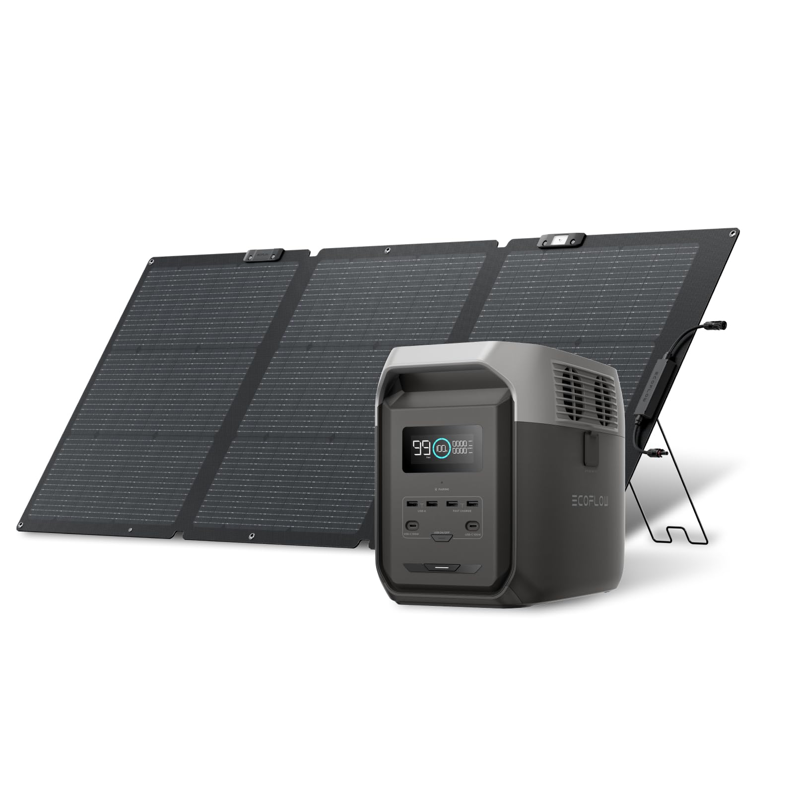 Amazon.co.jp: EcoFlow DELTA 3 1500 ポータブル電源+ 160W