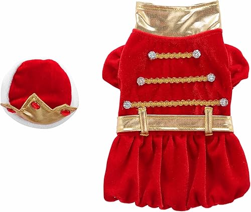 Miniatura 3 de Vestidos de Halloween para perro, reina para mascotas, con corona de diamantes, trajes para cachorros, disfraces para perro, gato, gatito,