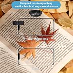 Phone Camera Lens (11 Lenses) Phone Lens Kit, Clip on Fisheye/Macro/Wide Angle Lens Attachment with Travel Case for iPhone 14 13 12 11 Xs X Pro Max Samsung Android Smartphone