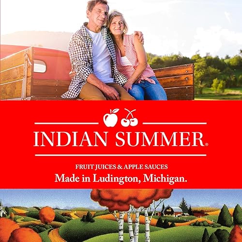 Miniatura 4 de Indian Summer Puré de manzana de cereza gruesa, 23 onzas (paquete de 6)