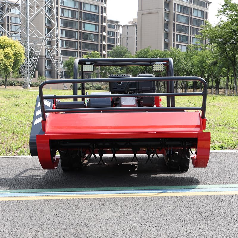 AWY1000S Diesel-Fernbedienungs-Raupenmäher – 459-cm³-Power, Y-förmiger Rotationshäcksler, eine Maschine für jedes Gelände