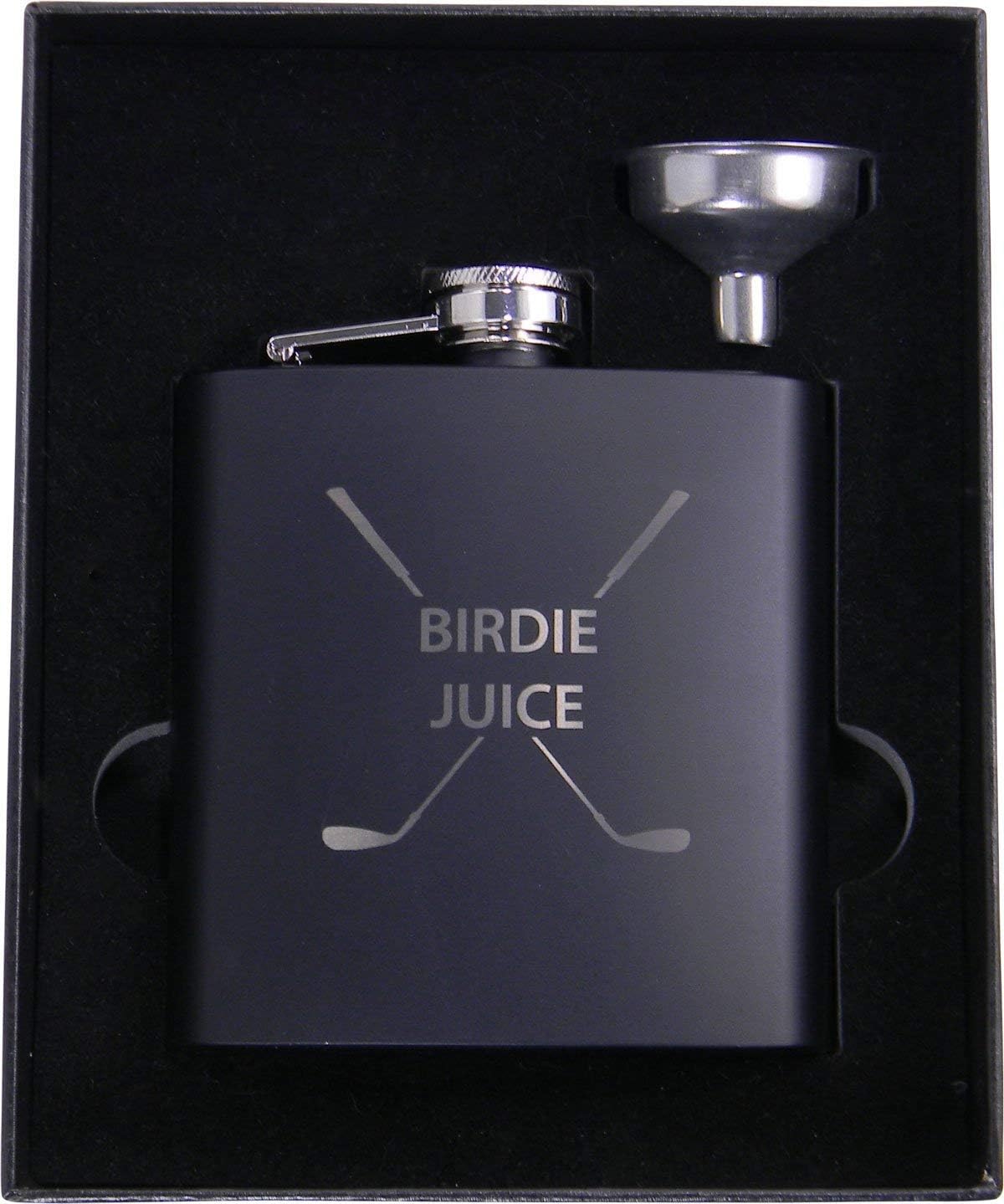 Golf Birdie Juice Flask, Funnel 