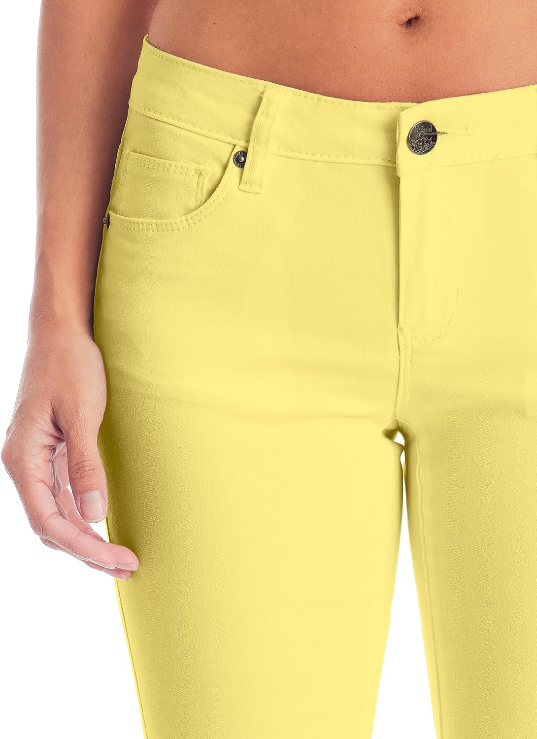 Hybrid & Company Women's Stretch Bermuda Shorts | Comfortable stretch fabric, flattering butt lift fit, Bermuda style, ideal for casual wear, walking and travel