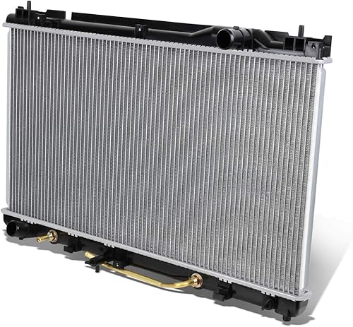 Auto Dynasty - Radiador compatible con 02-08 ES300 ES330 Camry Solara V6 AT/MT, DPI 2435 estilo de fábrica de 1 hilera, radiador de enfriamiento de