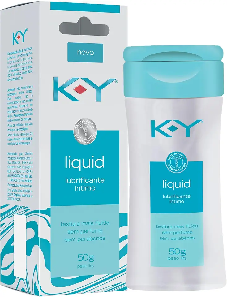 K-Y Lubrificante Íntimo Liquid 50G