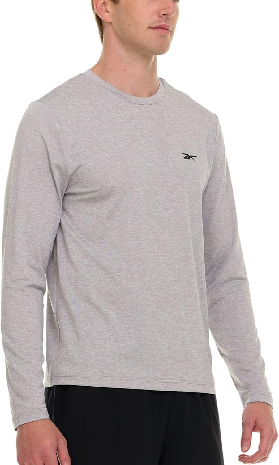 Reebok Rash Guard for Men, Long Sleeve Mens Swim Shirt, Fishing Hiking UPF+ 50 UV Protection - Image 4