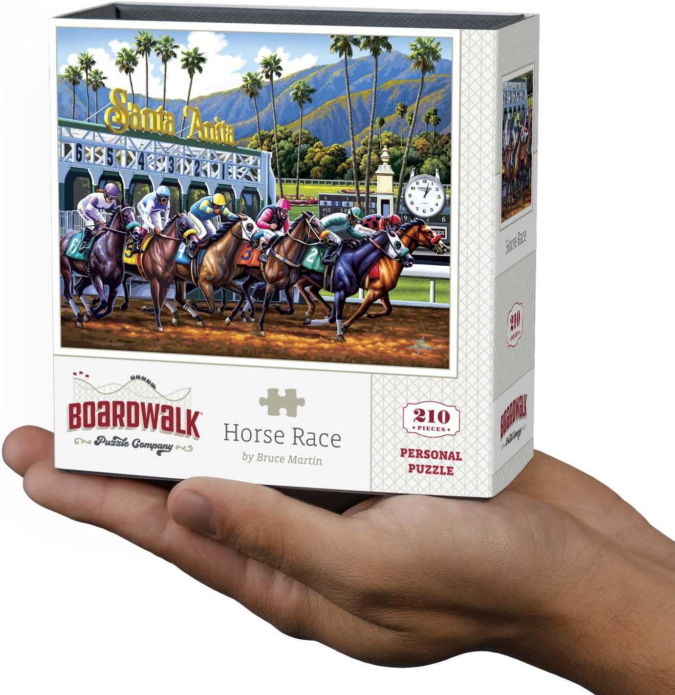 Horse Race by Boardwalk - Personal Puzzle - 210 Piece
